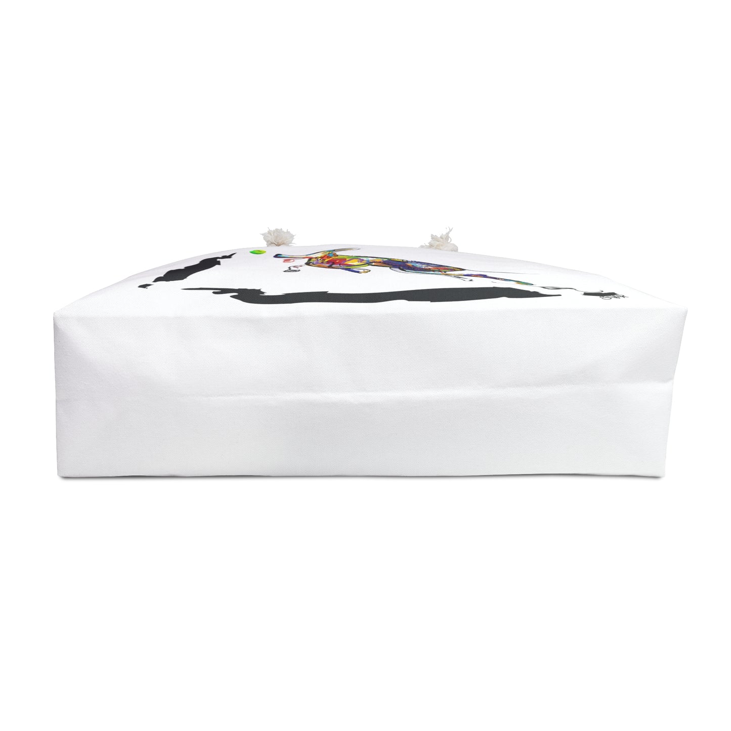 Dog Playing With A Tennis Ball Weekender Bag