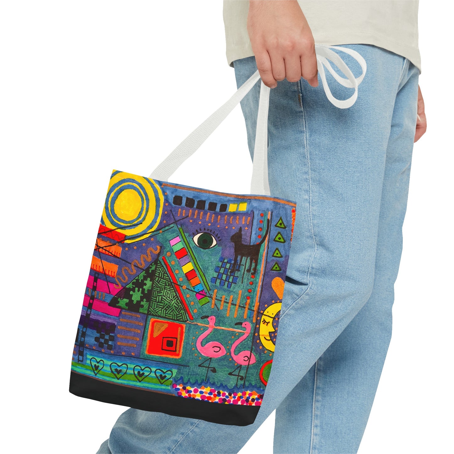 Abstract Fine Art Drawing l on a Tote Bag