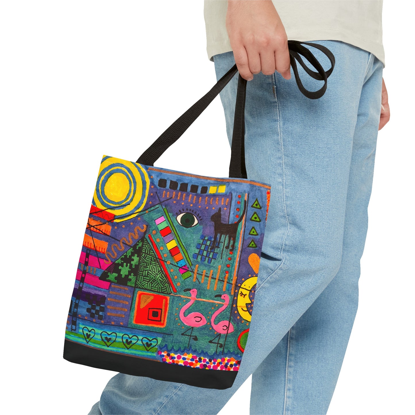 Abstract Fine Art Drawing l on a Tote Bag